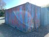 UNRESERVED 1990 20ft Steel Lock up Container Serial No: EACU 417 375 c/w Contents to include: Metal - Shelving, Site Lights, Building Materials, Site Transformer and more (Located Off-site in Rathcoole)