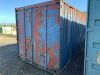 UNRESERVED 1990 20ft Steel Lock up Container Serial No: EACU 417 375 c/w Contents to include: Metal - Shelving, Site Lights, Building Materials, Site Transformer and more (Located Off-site in Rathcoole) - 2