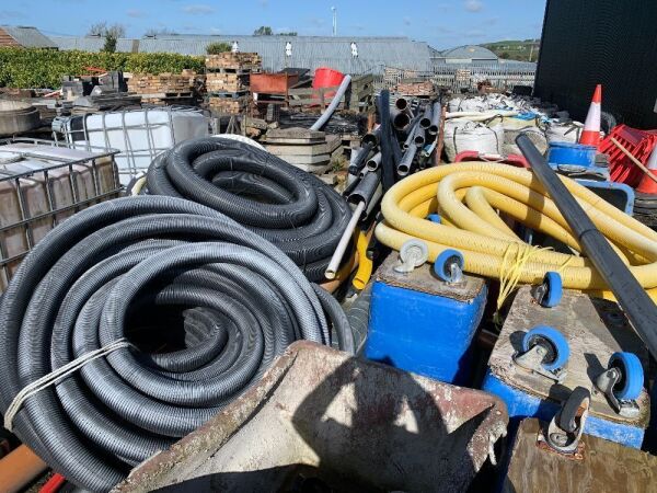 UNRESERVED Selection of Plastic Mains Piping & Hosing (Located Off-site in Rathcoole)