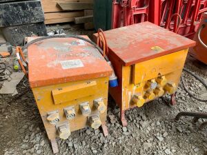 UNRESERVED 2 x Site Transformers