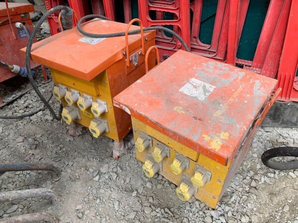 UNRESERVED 2 x Site Transformers