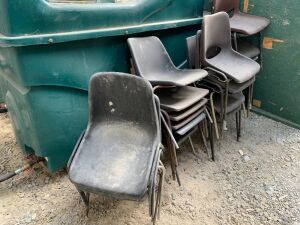 UNRESERVED Selection of Plastic Stacking Chairs