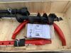 NEW/UNUSED Mounted Post Hole Augers c/w 6" Augers (PTO Driven) - 2