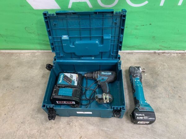 Makita Cordless Drill, Cordless Multitool & Charger