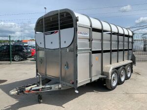 2019 Nugent 14 x 6 Triple Axle Livestock Trailer