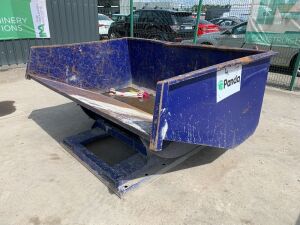 UNRESERVED DRE 2T Tipping Skip To Suit Forklift/Teleporter