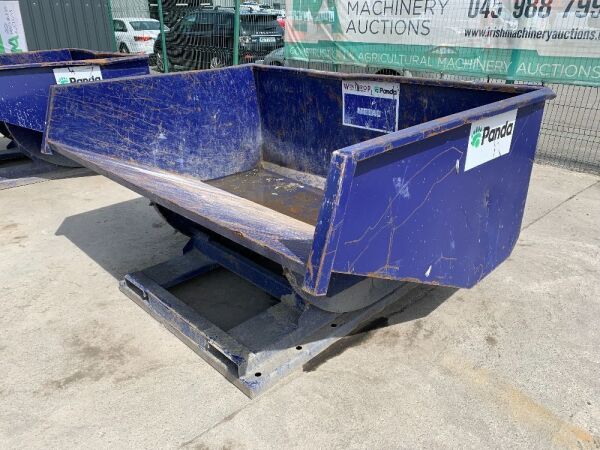 UNRESERVED DRE 2T Tipping Skip To Suit Forklift/Teleporter