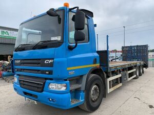 2011 DAF CF 75.310 6x2 Beavertail Plant Truck