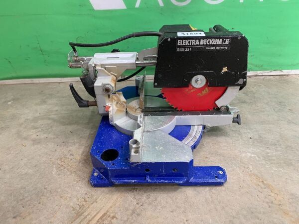 UNRESERVED Metabo 110V Chopsaw