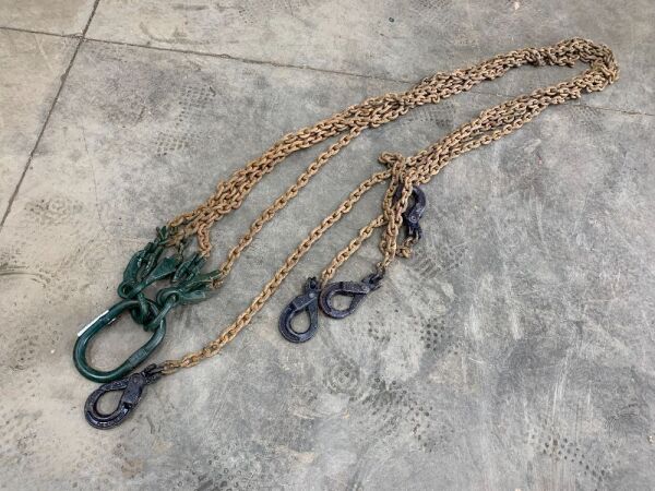 4 Leg Lifting Chain c/w Shortners