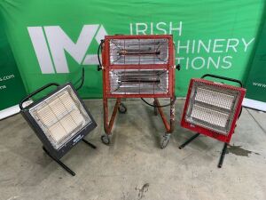 UNRESERVED 3 x Heaters