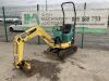 UNRESERVED 2005 Yanmar SV08 3/4T Micro Excavator