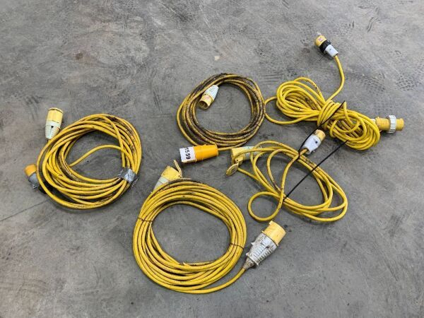 5 x 110V Extension Leads