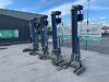 UNRESERVED Maha 7.5T Portable 3 Phase Column Lifts - 2