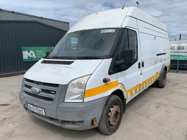 UNRESERVED 2006 Ford Transit NT 430E Twin Wheel Jumbo