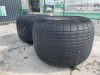 2 x Bog Flotation Tyres - 66 x 44.00 x 25 NHS - 2