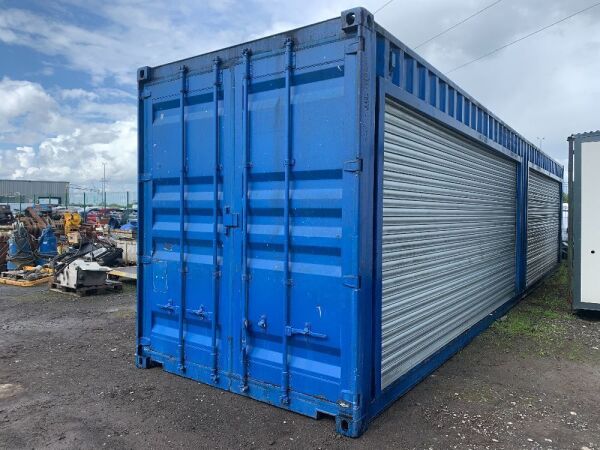 UNRESERVED 40FT Container c/w 2 x Roller Doors & Internal Sockets & 110V Connection