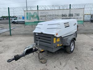 2013 Atlas Copco XAS67 Fast Tow Diesel Air Compressor