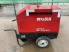 2015 Mosa GE6000SX/GS Portable 6KVA Diesel Generator - 3165Hrs - 2