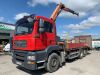 2007 MAN 26.320 6x2 Plant Truck c/w Palfinger PK1200 Extendable Crane