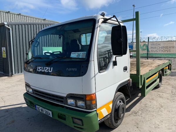 2005 Isuzu NPR 77 3.5T Flat Bed