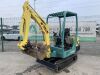 UNRESERVED 2006 Yanmar B15-3 1.5T Mini Excavator - 2