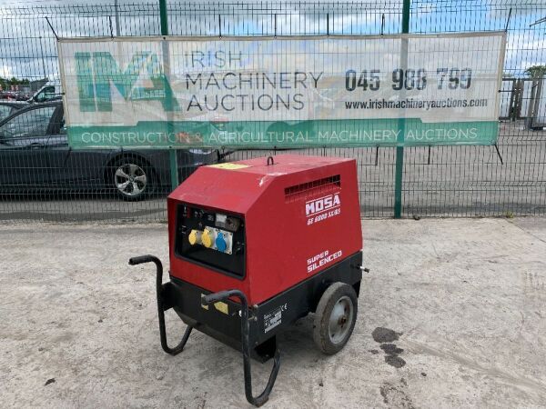 Mosa 6KVA Portable Diesel Generator