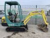 UNRESERVED 2006 Yanmar B15-3 1.5T Mini Excavator - 6