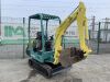 UNRESERVED 2006 Yanmar B15-3 1.5T Mini Excavator - 7