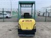 UNRESERVED 2006 Yanmar B15-3 1.5T Mini Excavator - 9