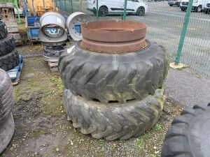 UNRESERVED Duel Wheel 16.9/14-30 Tractor Tyres