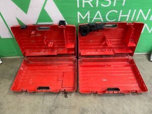 2 x Hilti Cases