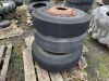 UNRESERVED 3x Toyo Tyres