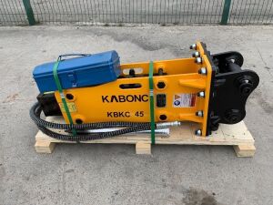 NEW/UNUSED Kabonc KBKC450 Hydraulic Breaker To Suit 1T-2.5T (35mm)