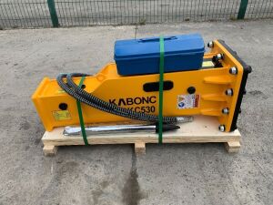 UNRESERVED NEW/UNUSED Kabonc KBKC530 Hydraulic Breaker To Suit 2T-4.5T