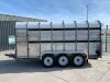 2019 Nugent Triple Axle 14x6 Cattle Trailer - 2