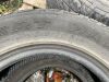 UNRESERVED 4x 215/70 H16 Tyres - 4