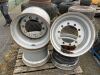 UNRESERVED 4x Truck/Trailer Rims - 2