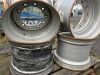 UNRESERVED 4x Truck/Trailer Rims - 4