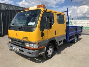 2005 Mitsubishi Canter FB634 3.5T Crew Cab 4 Dr Dropside