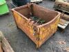 UNRESERVED Yellow Mortar Bin c/w Lifting Chains - 3