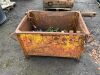 UNRESERVED Yellow Mortar Bin c/w Lifting Chains - 4