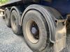 UNRESERVED 2005 Dennison Tri Axle Flat Bed Trailer - 12