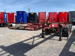 UNRESERVED 2006 Dennison Tri Axle Skelly Trailer