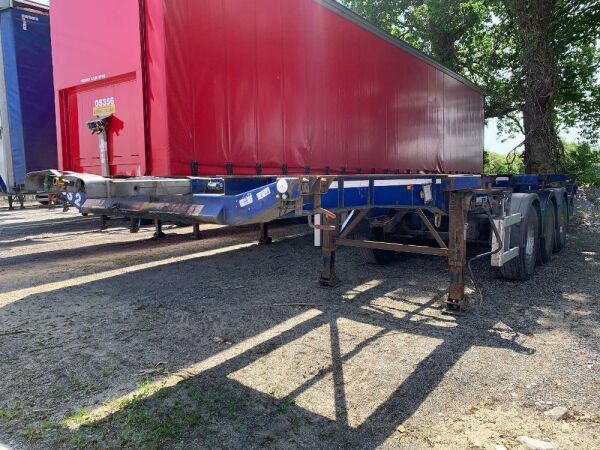 UNRESERVED 2008 Dennison Tri Axle Skelly Trailer