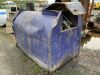 UNRESERVED Blue Bunded Diesel Tank