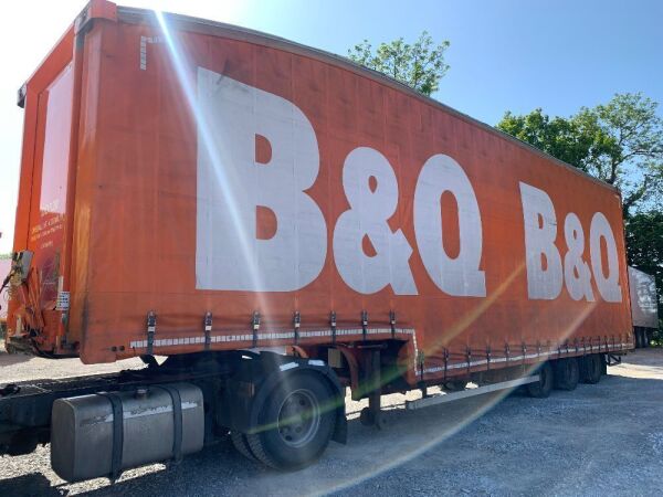 UNRESERVED 2012 Don-Bur Tri Axle Double Deck Step Frame Curtainsider