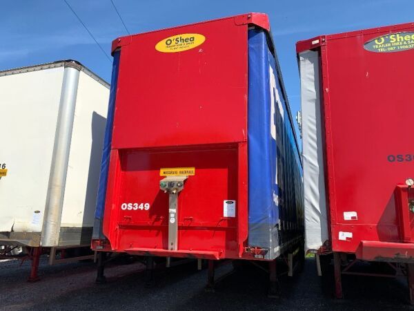 UNRESERVED 2013 Montracon Tri Axle Curtainsider