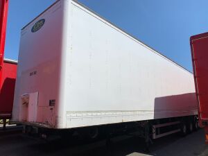 UNRESERVED 2004 Montracon Tri Axle Box Trailer c/w Tail Lift