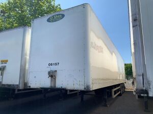 UNRESERVED 2004 SDC Tri Axle Box Trailer